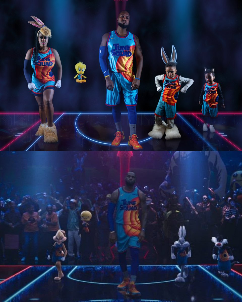 ElijahBland's tweet photo. A New Legacy 👑🥕 #HappyHalloween #SpaceJam #BlandFamilyEdition

@KingJames @TheSpringHillCo @wbpictures https://t.co/FdXIvyqBfP