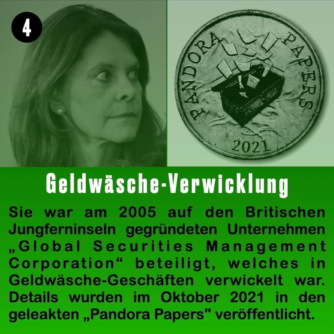letsdefendcol's tweet photo. Die kol. Vizepräsidentin und Außenministerin Marta Lucia Ramírez wird morgen, dem 1. November, Deutschland besuchen. Hier sind 4 Wahrheiten über den kolumbianischen Vizepräsidenten…
Here are 4 truths about the Vice President of Colombia: #RamirezMiente #RamirezLügt #RamirezLies https://t.co/swrWptCPSz