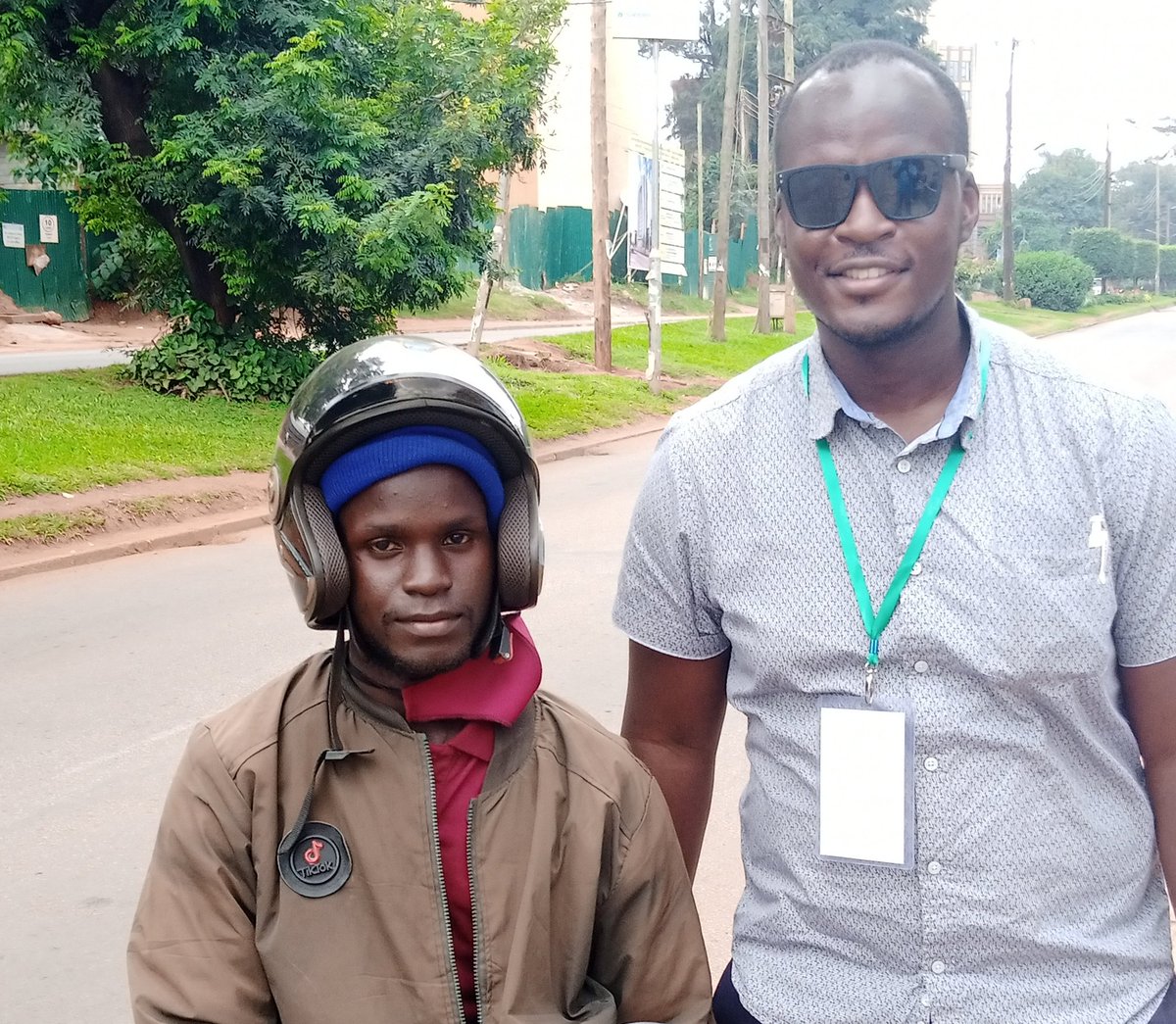 DanielLutaaya's tweet photo. He wants to be an accountant and I promised to give him a job after he graduates. But first, he has to get admitted into a university where he can pay mpola mpola, on his  bodaboda ka money.
So @VUKampala how many Retweets to get Allan a bursary?
cc: @ReachDrMuganga https://t.co/LG3e5nwfaZ