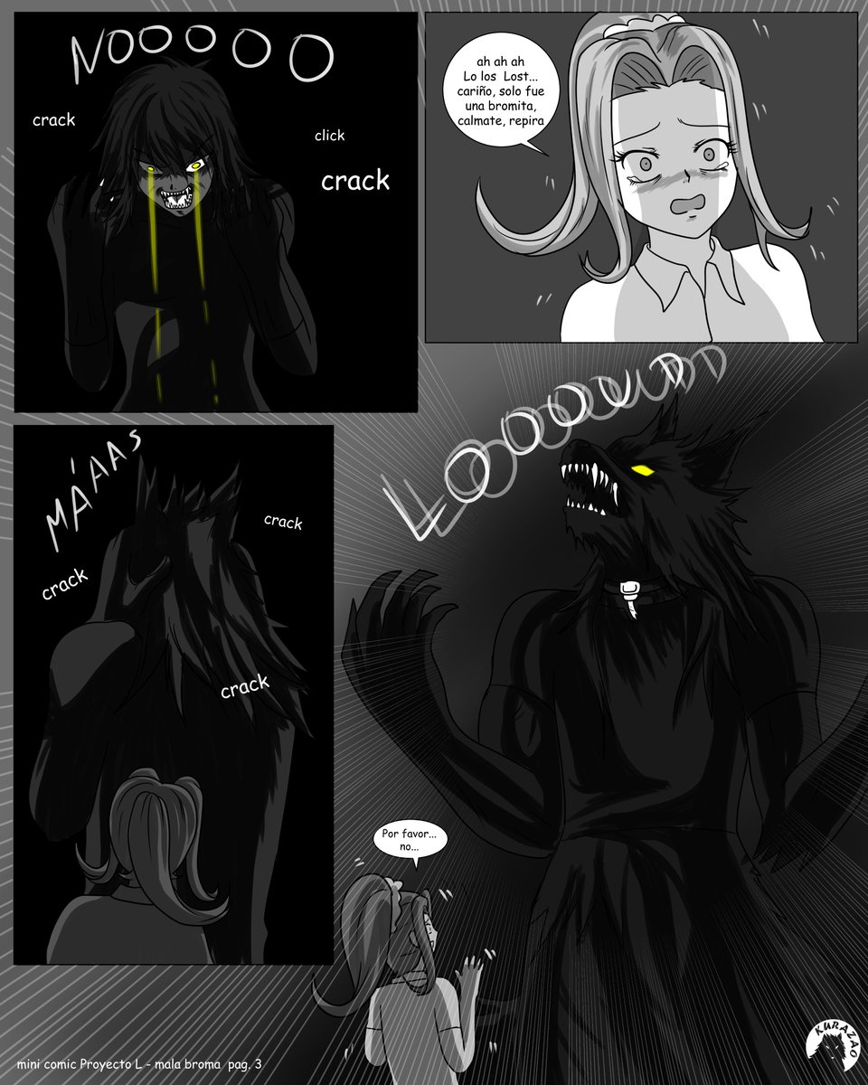 kurazao2's tweet photo. primer cómic que realice de mi Oc Lost,
nota: se lee de izquierda a derecha
los diseños sufrieron cambios previo este cómic
#Halloween #monster #TheLoudHouse #originalcharacter #anime #manga #comic #manga #werewolf #loud #robot #terror #LostLoud #oc https://t.co/YMiS8FE2ER