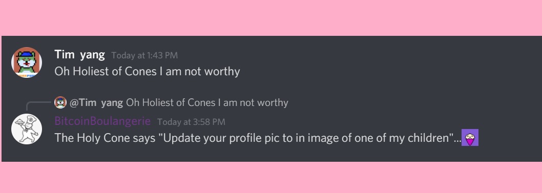 👀The Children of the Cone are learning...

#NFTCommmunity #NFTs $FTM