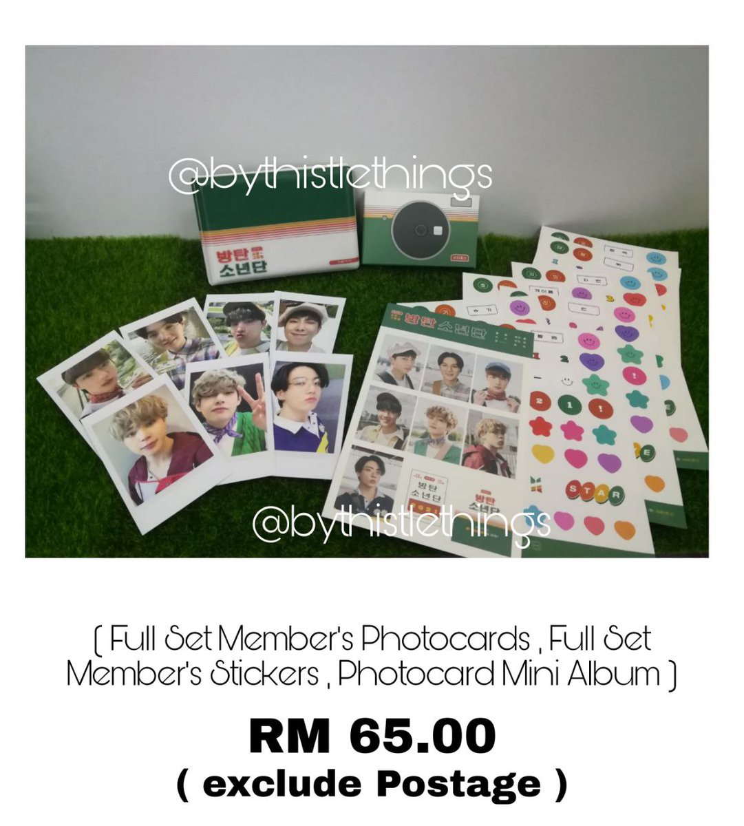 bythistlethings's tweet photo. [WTS] MY ARMY

The price does not include postage..

10) BTS SG 2021 (All Members Polaroid PC + Stickers + PC Mini Album) https://t.co/BAKlx8ckuO