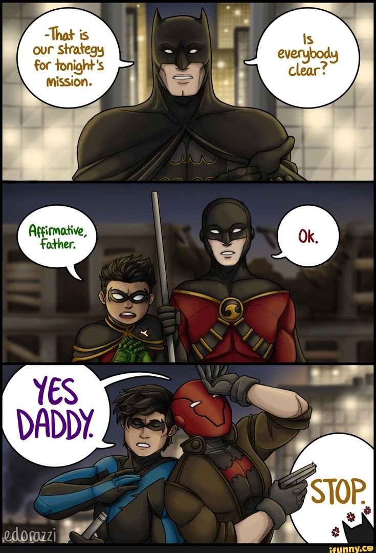 you_allow's tweet photo. Jason XD
#JasonTodd #Batman #batfamily #dc #batmanmeme #meme #dcmeme https://t.co/hmfIqe0YWv