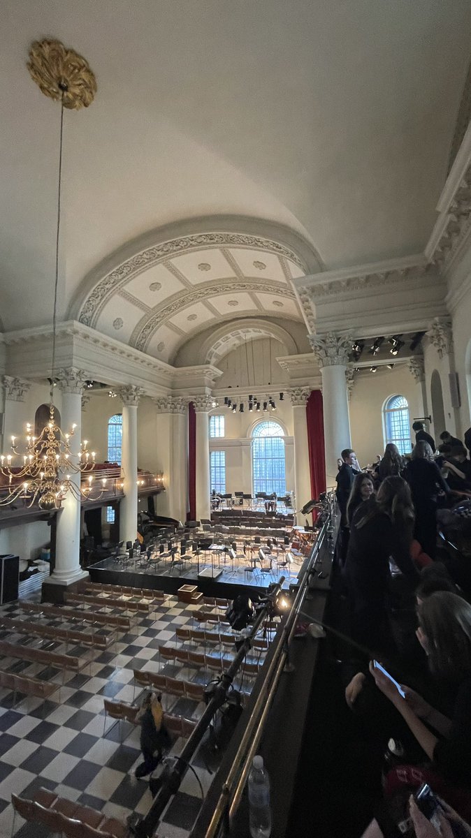 Amazing first half with <a href="/JessGillamSax/">Jess Gillam</a> and the English Schools Orchestra at St. John’s Smith Square.