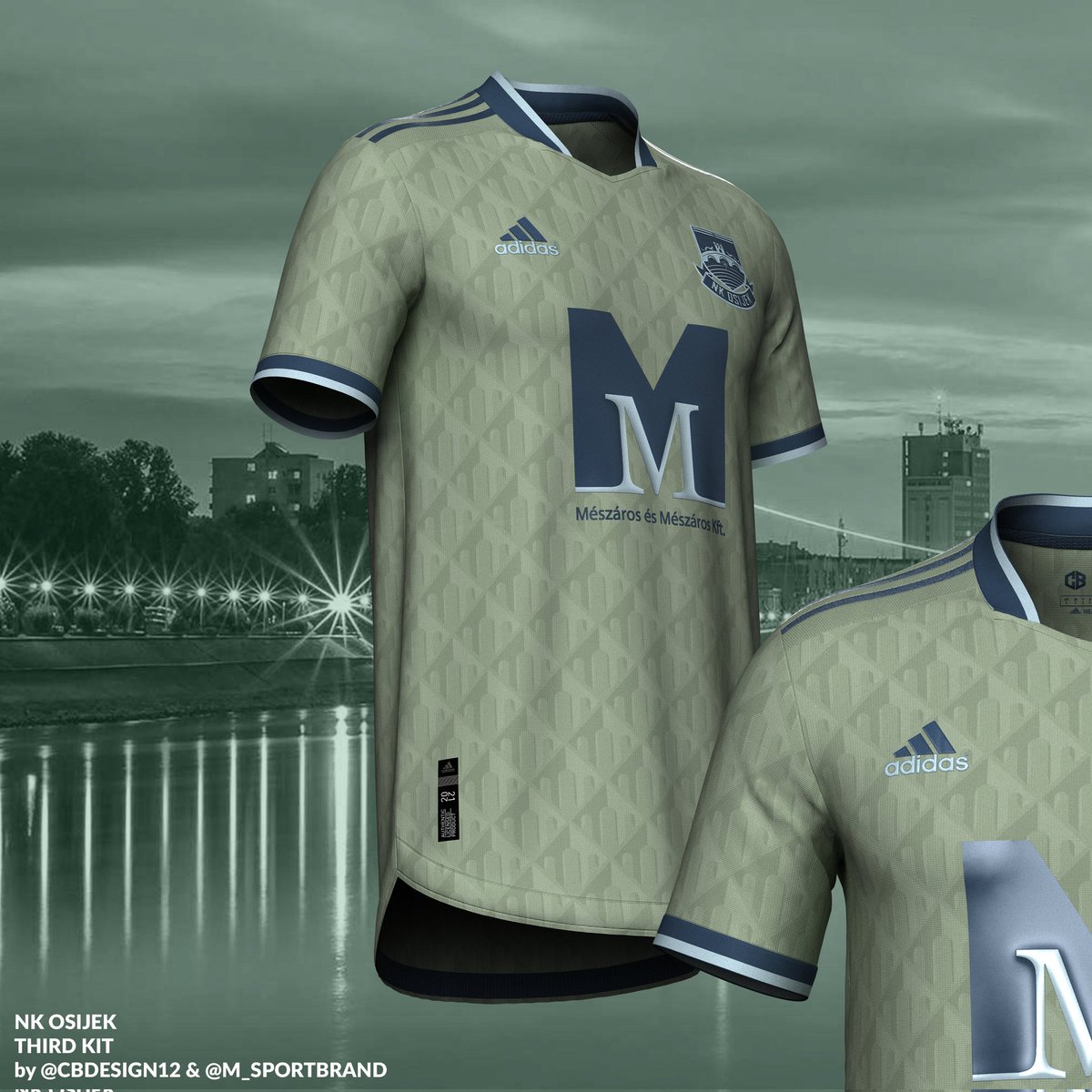 wear_cb's tweet photo. ✏️ NK Osijek | Third
👕 Adidas
If you like it, please 🔄 and ❤.
Thank you @emaberruti for the template!
@nkosijek @m_sportbrand #NKOsijek #NKO #Osijek #OsijekNavijaZaOsijek #PrvaHNL #RijekaOsijek #Croatia #Adidas #CBCollab #Collab #CBKits https://t.co/1bE3migSxW