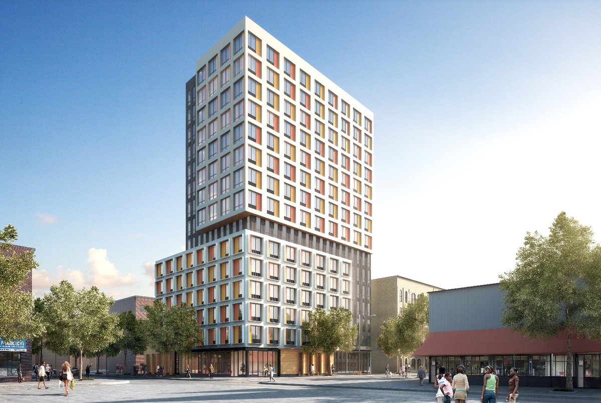 NYCHA's tweet photo. DYK? @NYCHA and other City partners finalized a $60 million deal that will bring 101 new affordable apartments to Mott Haven in the Bronx. https://t.co/qws34YSeLb https://t.co/Hg6aztwHnF