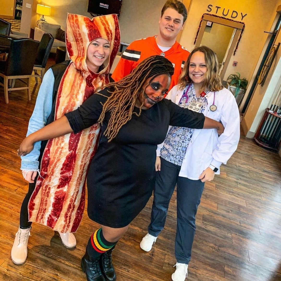 ProvinceKent's tweet photo. Happy Halloween! Here’s a throwback pic of our past CA’s and LMM. 🎃👻 

DM us a pic of your Halloween costumes to be featured on our story! https://t.co/oHaUKIyowS