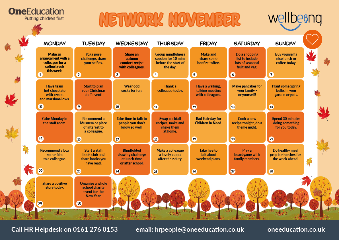 November Calendar Please