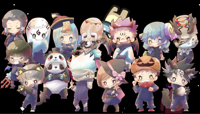 呪術廻戦ミニキャラのtwitterイラスト検索結果