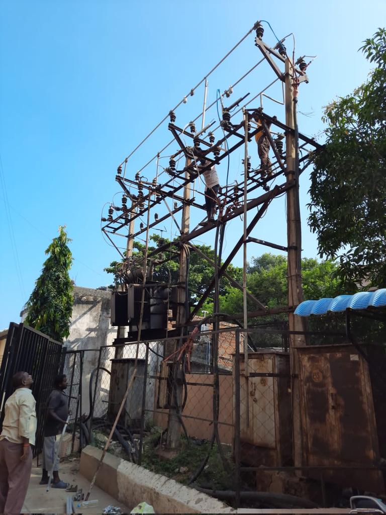 Structure Maintenance at Arihanth 3PS in AE/NEW WASHERMENPET, Tondiarpet division.