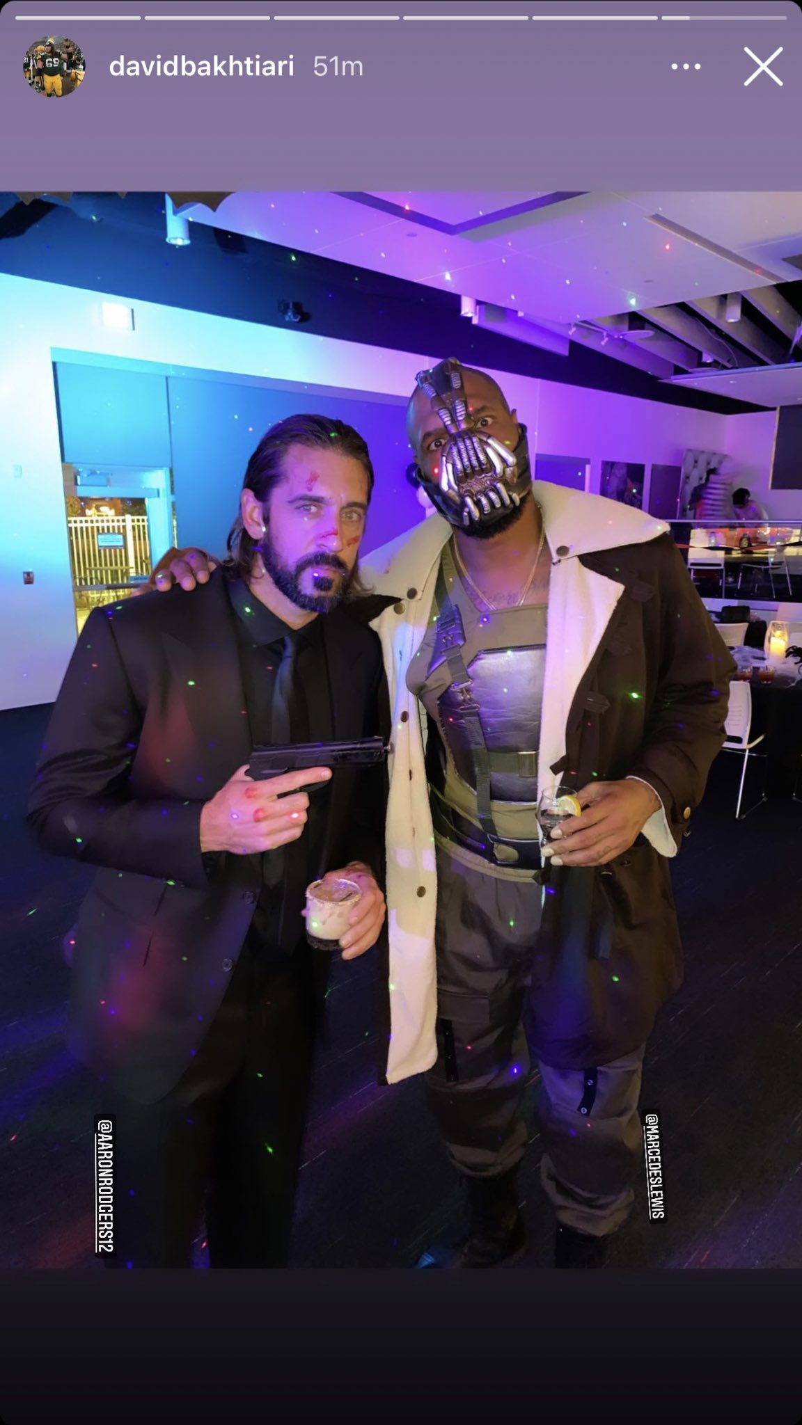 Aaron Rodgers Long Hair Was For John Wick Halloween Costume Sheboygan S Country B93