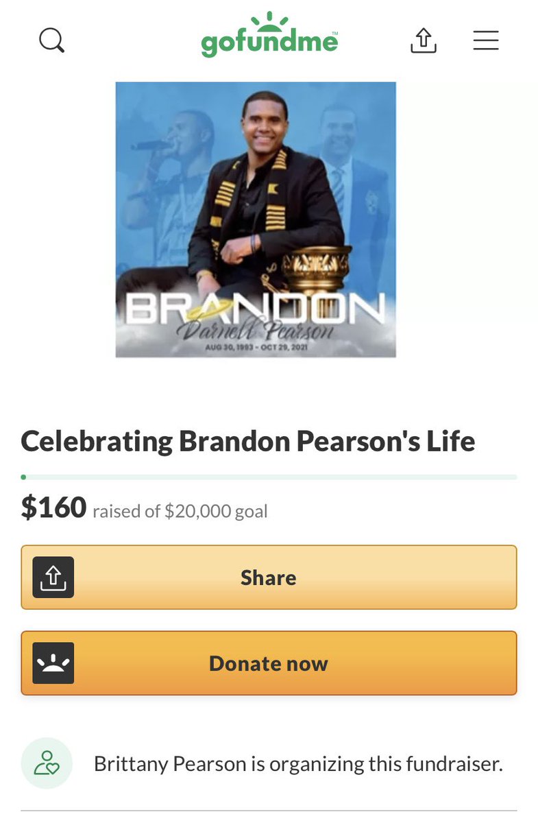 Hey everyone! Brandon’s amazing sister started a GoFundMe for him. If it is on your heart, please make a donation to help the family ♥️ gofundme.com/f/celebrating-…