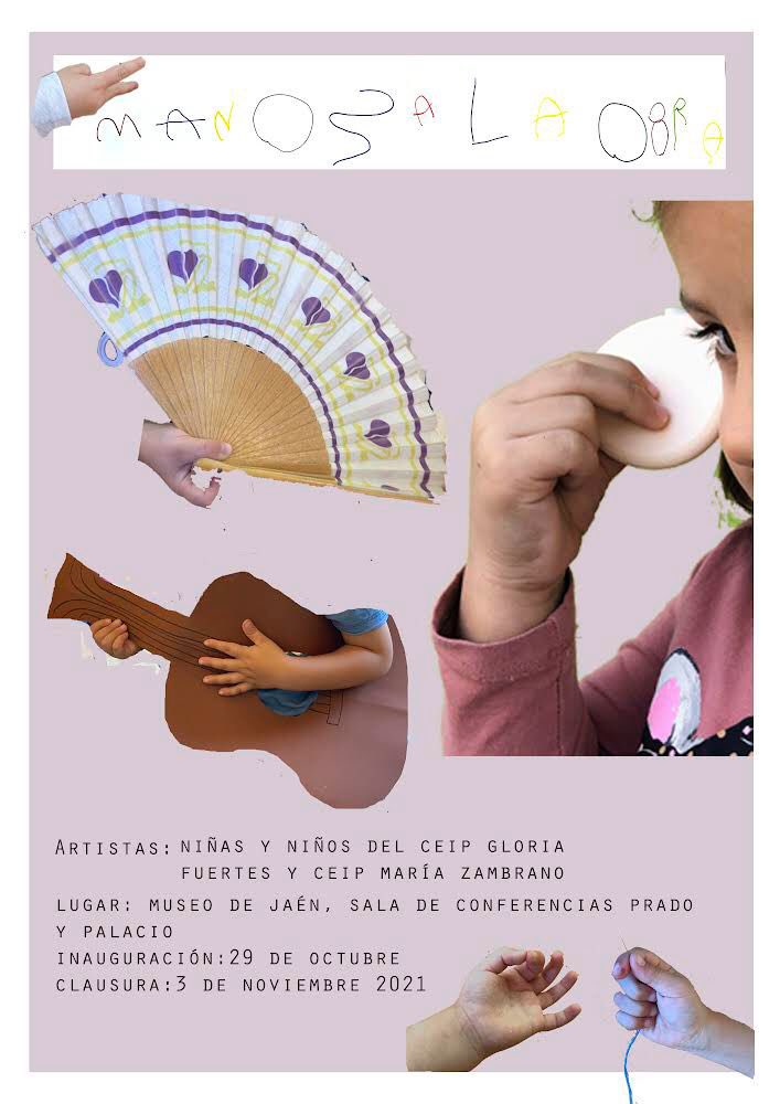 ceipgfuertesja1's tweet photo. Manos a la obra
No te pierdas la exposición de nuestros niños y niñas de 3 años en Museo de Jaén, sala de conferencias Prado y Palacio. https://t.co/nM4edSNA17