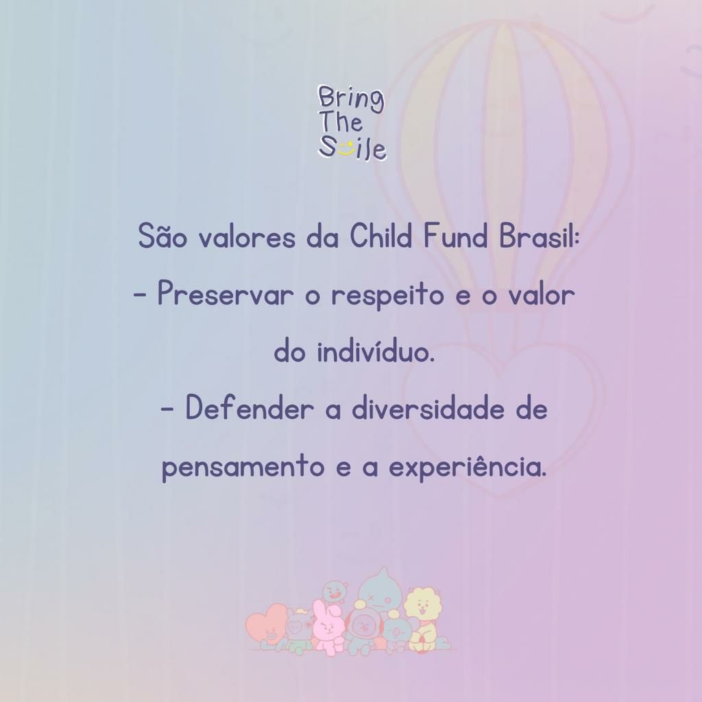 ARMYComAmor_'s tweet photo. [#BringTheSmile | @BTS_twt]

Ao identificar fatores de risco e protetivos, torna-se possível realizar ações e intervenções que venham de encontro a necessidade de cada comunidade no que diz respeito à proteção de crianças, adolescentes e jovens.

Doe: https://t.co/OM2kVPFTKc https://t.co/98o7jFmQv2
