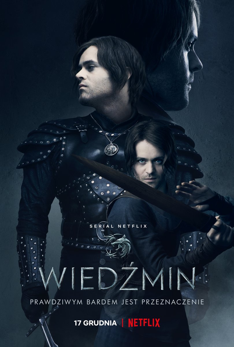 NetflixPL's tweet photo. Jaskier nie był zachwycony, że został pominięty na plakatach 2. sezonu Wiedźmina, więc oto halloweenowy cukierek (albo psikus). https://t.co/wTMOpdcL6x