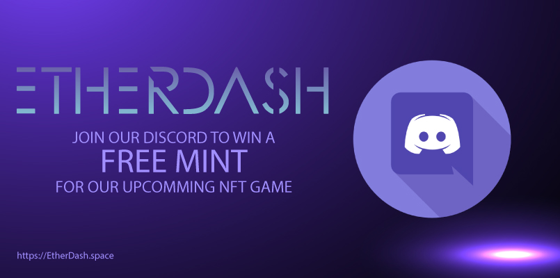 EtherDashNFT's tweet photo. 6 Hours Left For A Chance At #FreeNFT ⏰

🎁 𝟭𝟬 #𝗙𝗿𝗲𝗲 𝗖𝗵𝗮𝗿𝗮𝗰𝘁𝗲𝗿 #𝗡𝗙𝗧 𝗠𝗶𝗻𝘁𝘀 
for our upcoming #game in December

❤️ Follow @EtherDashNFT
💬 Join our Discord https://t.co/efMzToqwYp &amp; read the Announcements for steps to claim

#NFTGiveaway #NFTdrop #EtherDash https://t.co/Kapp7v2Aof