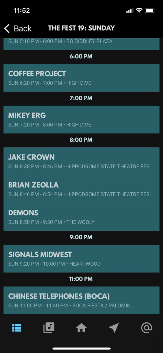 See yall tonight <a href="/thefestfl/">The Fest</a>