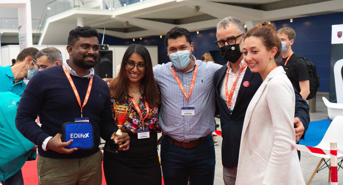 ArcheonMedical's tweet photo. [EUSEM - DAY 3&amp;4]
Archeon is very proud to become a partner of the #EuroSimCup2021 and future editions. Well done to the international team from Colchester Hospital for winning the David Williams Cup! 🏆 We will equip their emergency department with EOlife X @EuropSocEM 
#EUSEM21 https://t.co/QC5Lpv35s9