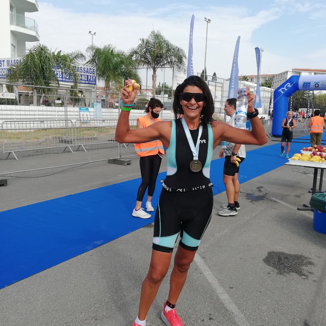 RamoProCycling's tweet photo. Starting is the beginning of your success 💪 Congratulations Chrystalla Koumi for achieving your first Sprint Distance event at Ayia Napa Triathlon 2021
Well Done🏆

#Ramocoach https://t.co/nIleLrifum
