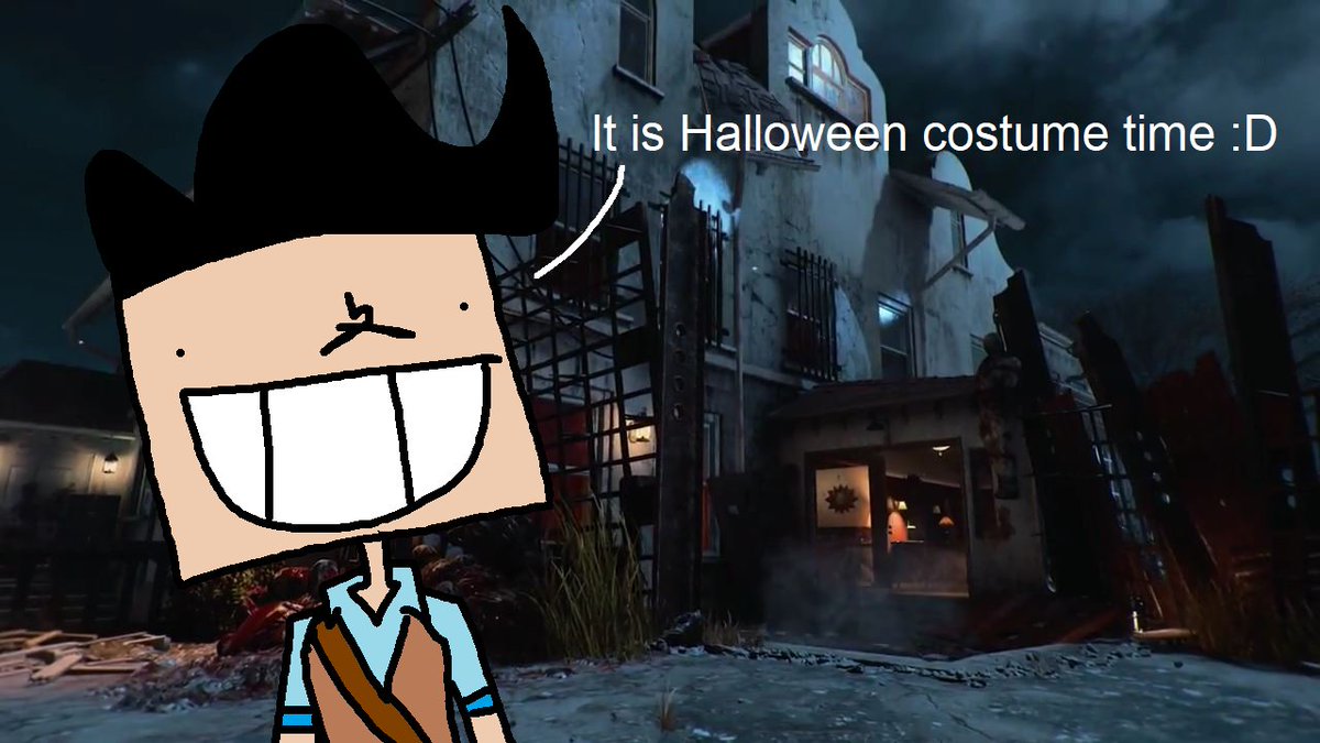 ThatOnePivot's tweet photo. Your favorite idiot celebrates Halloween https://t.co/26PzvaE3Zp