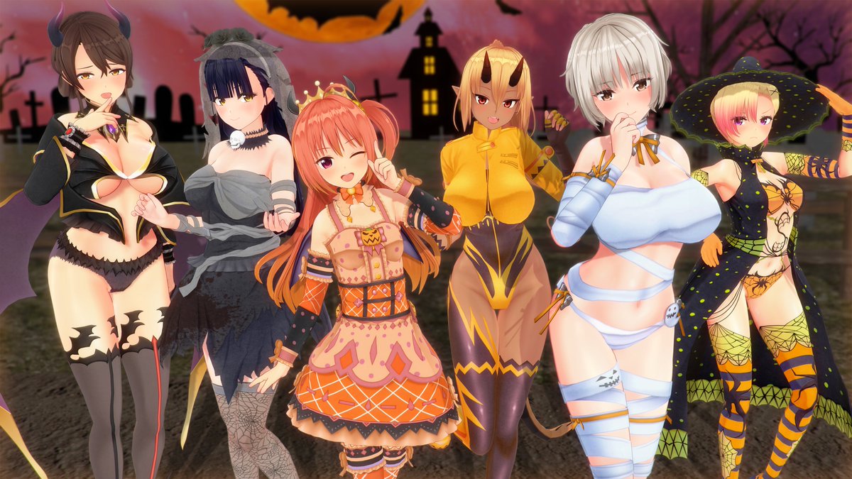 🎃
#CM3D2 #COM3D2 #カスタムメイド3D2 #カスタムオーダーメイド3D2