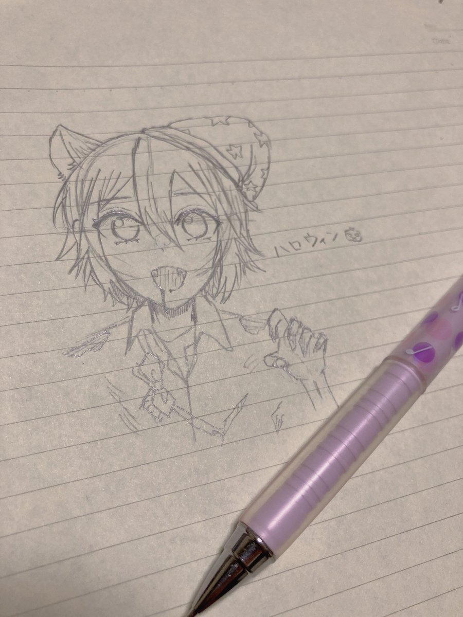 FHaurisu's tweet photo. 遅めの
ハッピーハロウィン🎃
(ハロウィンっぽくないけど…) https://t.co/qLPmr9iexI