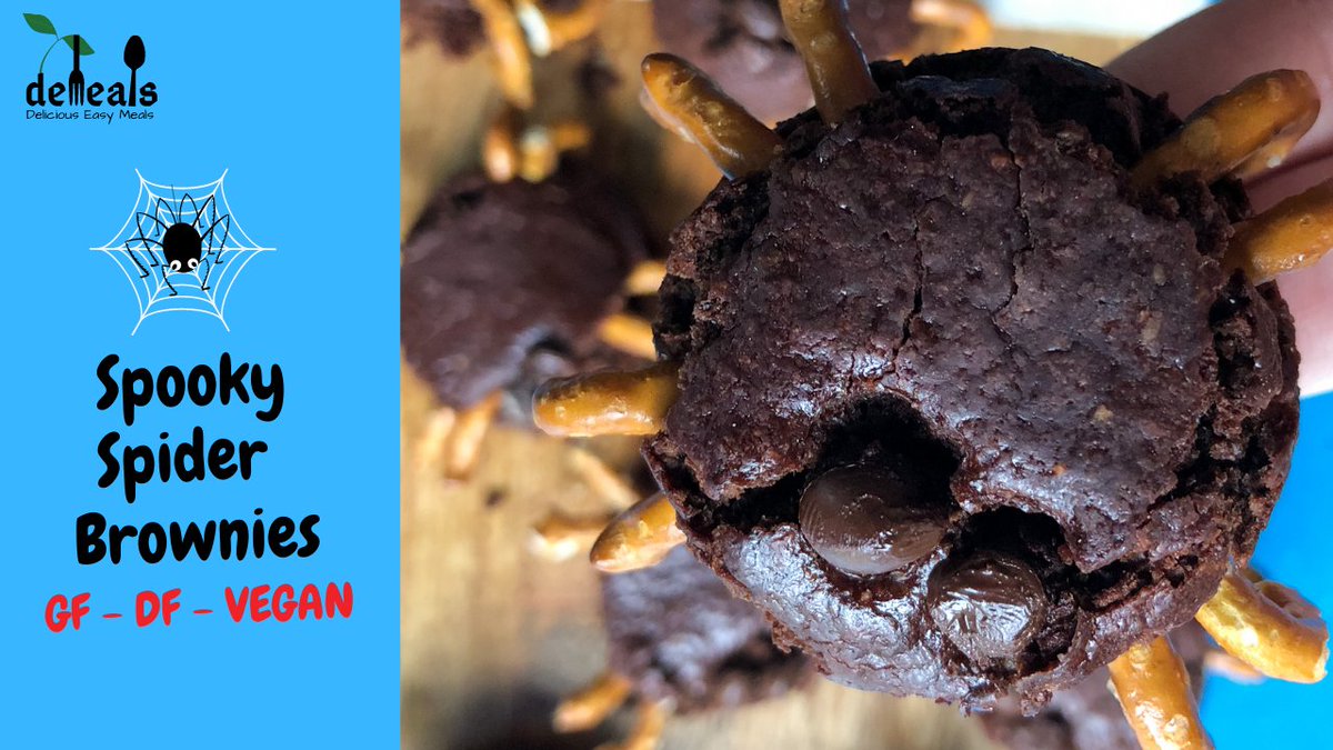 plantbasedarab's tweet photo. Looking for a spooktacular Halloween treat?
Make these👇🏼
_______________
🕸 𝐒𝐩𝐨𝐨𝐤𝐲 𝐒𝐩𝐢𝐝𝐞𝐫 𝐁𝐫𝐨𝐰𝐧𝐢𝐞𝐬 🕷

Watch the recipe video here👇🏼
https://t.co/gcpOgXMcY4

#HappyHalloween2021 #halloween2021 #halloweentreats #glutenfree #DairyFree #vegantreats https://t.co/7N8LrhF4eh