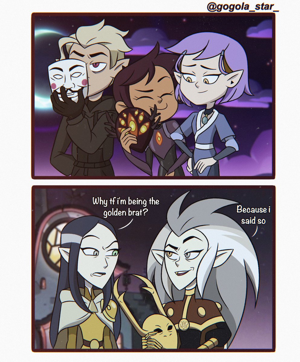 Gogola_Star's tweet photo. Happy Halloween! 🎃🎊✨

#theowlhouse #toh https://t.co/U4PcR1n6ch