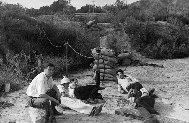 NASAJPL's tweet photo. Happy Birthday to us! 🥳 #OTD 85 years ago, a @Caltech rocketry group fired the first tests of an alcohol-fueled rocket motor in the riverbed wilderness area where JPL stands today. Time flies when you dare mighty things!

More on our origin: https://t.co/ieFTyezR1B https://t.co/Z8EfduBunX