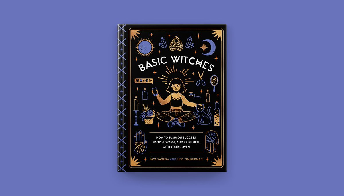 AppleBooks's tweet photo. #BasicWitches by @jayasax and @j_zimms is a magical guide filled with DIY projects, rituals, and the best trends of the modern witchy lifestyle. https://t.co/MElfHa06ly https://t.co/mHJ245PkAM