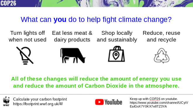 CampbellGeog's tweet photo. I have had a go at a form time presentation to share in my school for COP26 for. Feel free to grab a copy from my google drive
https://t.co/Tp4Zi1Ka1S https://t.co/3TJXemlpnm