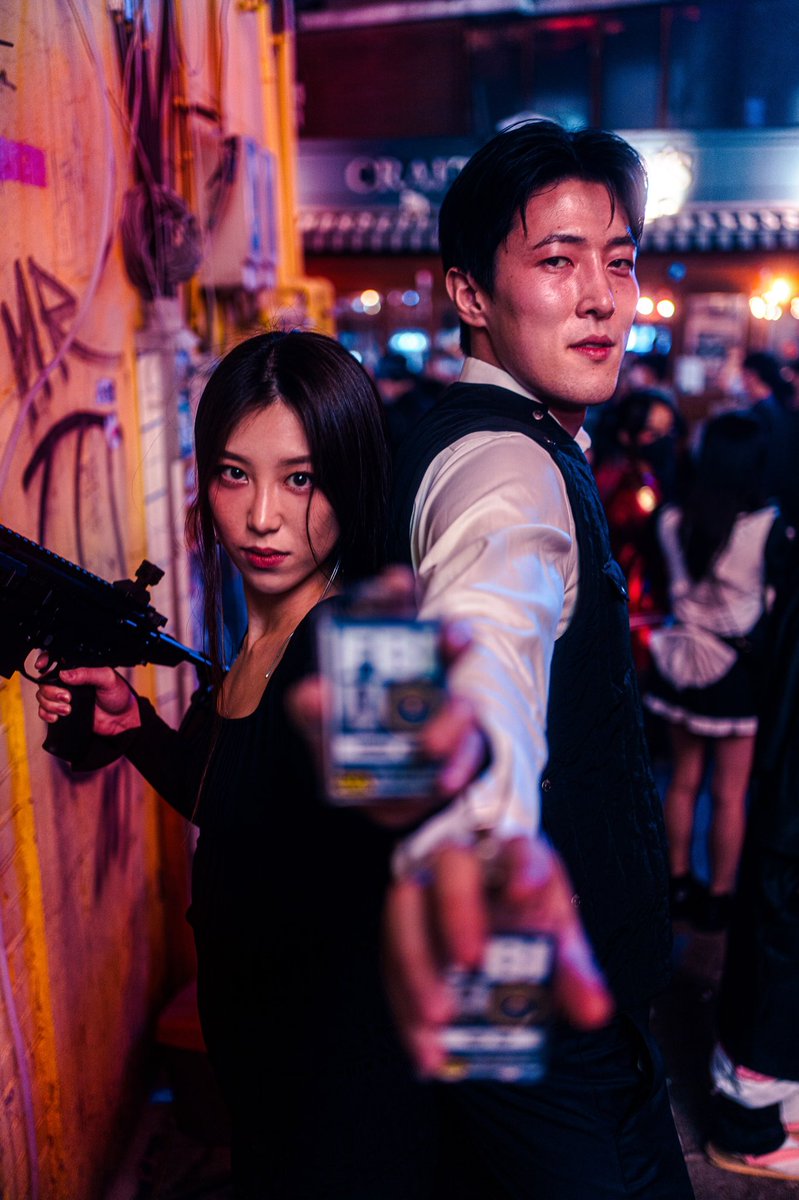 papesanvlog's tweet photo. [Thread photos] Halloween 2021 en Corée du Sud ! https://t.co/Gyux7ah6AK