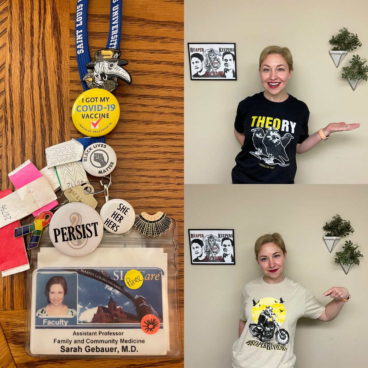 EssieGee86's tweet image. Just got my #ReaperReviews merch and OMG it’s amazing! 
@Theorossi @KimFCoates &amp;amp; the team captured the #SAMFAM at its finest! #UncalledFor &amp;amp; more #Flair as @MeghanMcDermott calls it.
@czdesigns you did it again!
@justinryanorg #THEOryPod #AGENT86 #OnToPoftheDroP #ReaperKeepers