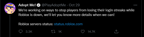 AdoptCandy's tweet photo. @TweetingJay890 @Roblox 😩😩😩 https://t.co/7n1YS2HQCk