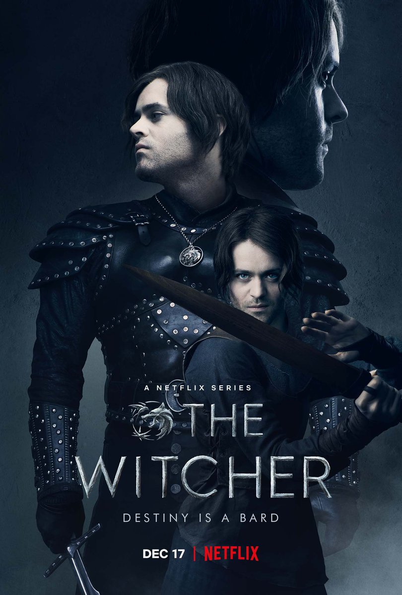 A Netflix divulgou o Pôster individual do Jaskier na 2ª Temporada de ‘The Witcher’. #TheWitcher