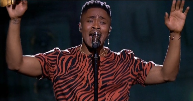 IdolsSA's tweet photo. Put your hands up if you're also LOVING this #IdolsSA performance by Kevin! He's certainly jazzed up "These Streets". Show him some love by clicking the image and voting for him.