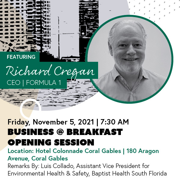 There's only hours left to get your tickets to our Annual Conference! Join <a href="/F1/">Formula 1</a> CEO Richard Cregan as he headlines our Annual Conference Opening Breakfast! 🏁🏎 Register today at bit.ly/3EkXX16
