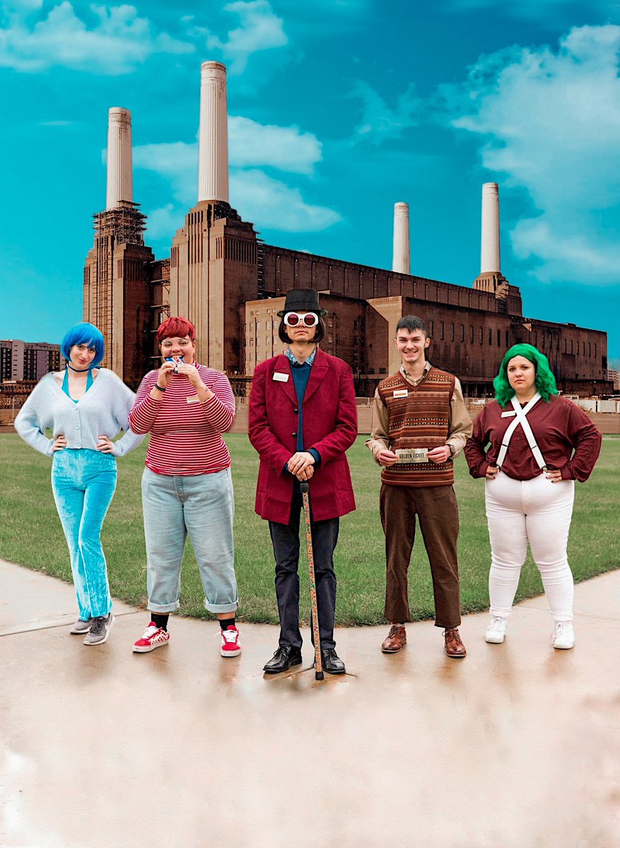 Happy Halloween from Willy Wonka and his crew.