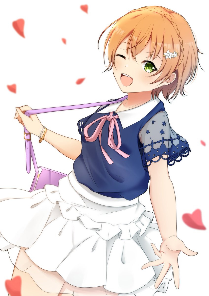 星空凛 「凛ちゃん🎉🎉🎉🎉🎉🐈🐈🐈🐈🐈🍜🍜🍜🍜🍜 」|かめ💫絵を描く人のイラスト
