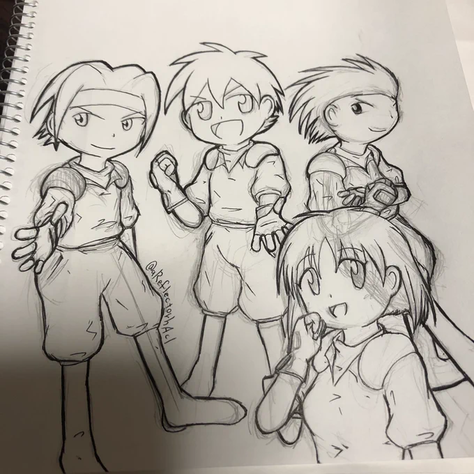 こんな時間じゃ塗れるわけないよね
武器無しで描くこと多すぎて避けてる自分がいる…というか武器ある場合ので構図思いつかないものでお許し下さい 