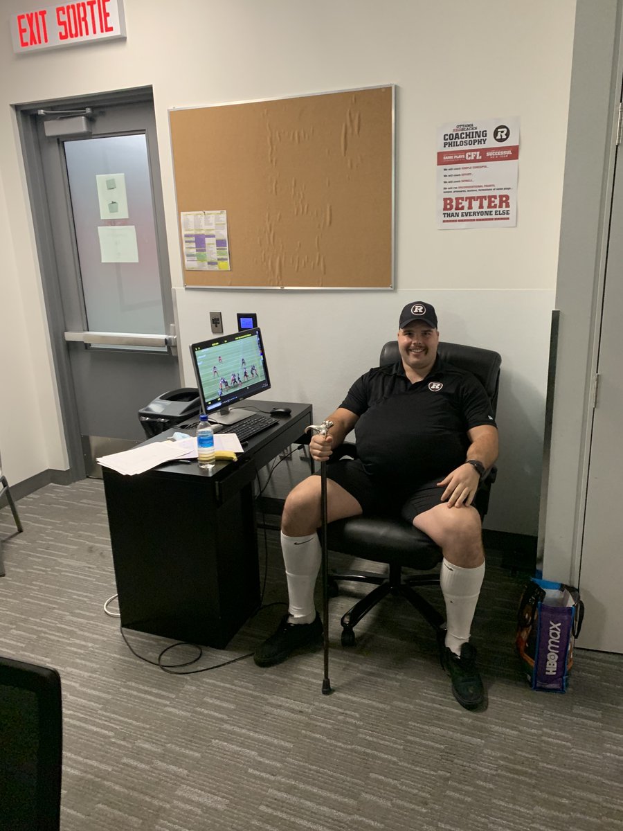 REDBLACKS's tweet photo. Spooky Season seeing double!

@jakubszott66 give us your best "SET HUT!" https://t.co/n3LRGiabQh