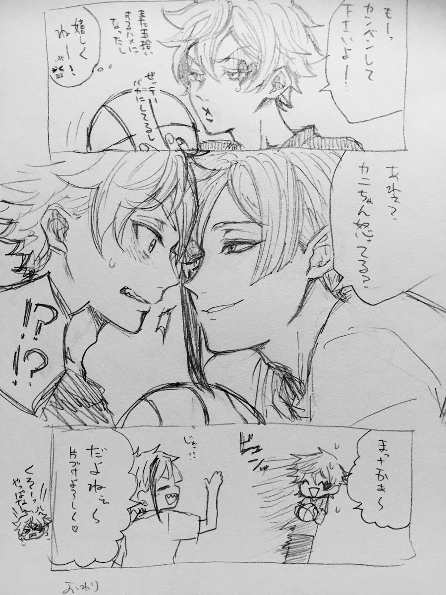 唐突にフロエーが描きたくなったのでアナログで。要素は薄い。
先輩に対して恐怖よりトキメキが強くなってきちゃった悩めるお年頃のエースくん。ドキドキの意味が変わっていくの最高じゃない? 