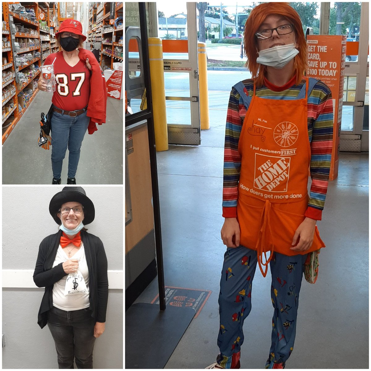 LelandM65171460's tweet photo. Halloween 🎃fun at 6327.. Employees that are dressed for the right enjoyment of Halloween..Ty https://t.co/GiWi8JxswS
