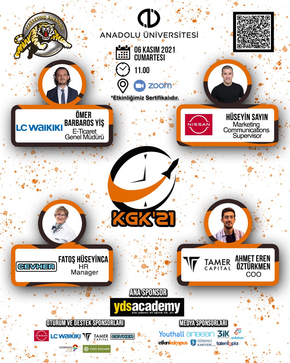 Marketing Anadolu Kulübü, döneme ses getirecek geleneksel bir etkinliğiyle başlıyor! 

Marketing Anadolu Ailesi, Kısa Günün Kârı etkinliğiyle karşınızda!🐯

6 Kasım 2021 tarihinde Zoom üzerinden yapılacak olan etkinliğimize herkes davetlidir!🐯💻📱

*Başvuru Linki Profilde!