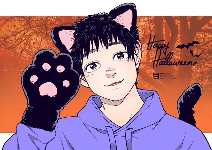 10月31日の落書き(ハロウィン) 