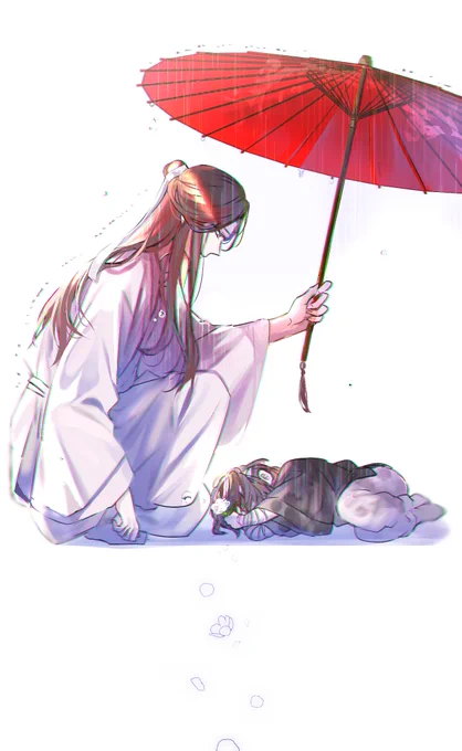 めちゃくちゃいいタグなので過去絵引っ張り出しまして #天官賜福日本語版発売決定 おめでとう〜!!✨✨👏😭ぐぅっ買うっ 