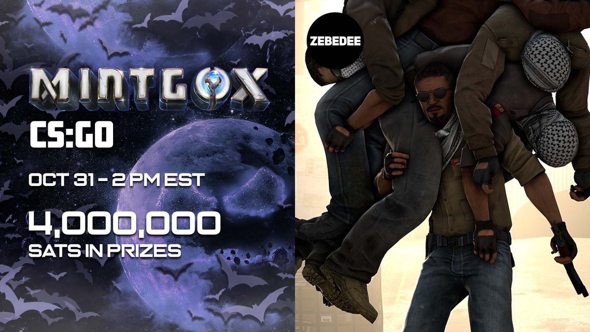 Magic Internet Gathering (@mintgox) on Twitter photo Don't miss today's #Bitcoin @CSGO tournament, presented by <a href="/Bitstamp/">Bitstamp by Robinhood</a> ⚠️💰
Anyone can join, but it's first-come first-served, so watch our stream like a hawk to get the server password!
Event starts in 1h. More info and stream: twitch.tv/mintgoxtv Don't miss today's #Bitcoin @CSGO tournament, presented by <a href="/Bitstamp/">Bitstamp by Robinhood</a> ⚠️💰
Anyone can join, but it's first-come first-served, so watch our stream like a hawk to get the server password!
Event starts in 1h. More info and stream: twitch.tv/mintgoxtv