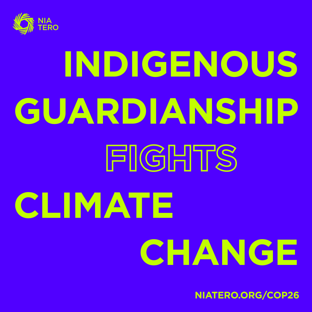 NiaTero's tweet photo. Indigenous guardians know how to live in harmony with nature. Now, more than ever, it’s time to listen to Indigenous wisdom and practices as a solution to #ClimateChange. 

Throughout #COP26 join us in uplifting Indigenous voices → https://t.co/LUYQmZ7Ujn https://t.co/zD6gKoS6lT