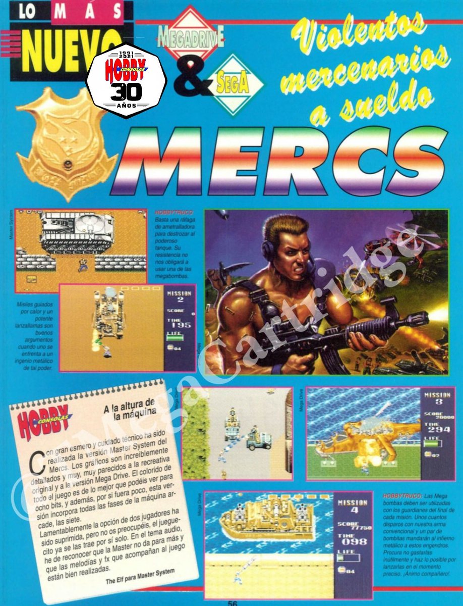 TMegaCartridge's tweet photo. 🔵Selección Hobby Consolas
#5 FEBRERO 1992;
🔸QUACKSHOT
🔸SHADOW OF THE BEAST
🔸SUPER OFF ROAD
🔸MERCS
#Hobbycumple30 #RetroHobby
🎮🕹️I♥️HC https://t.co/xxsTEFpxAO