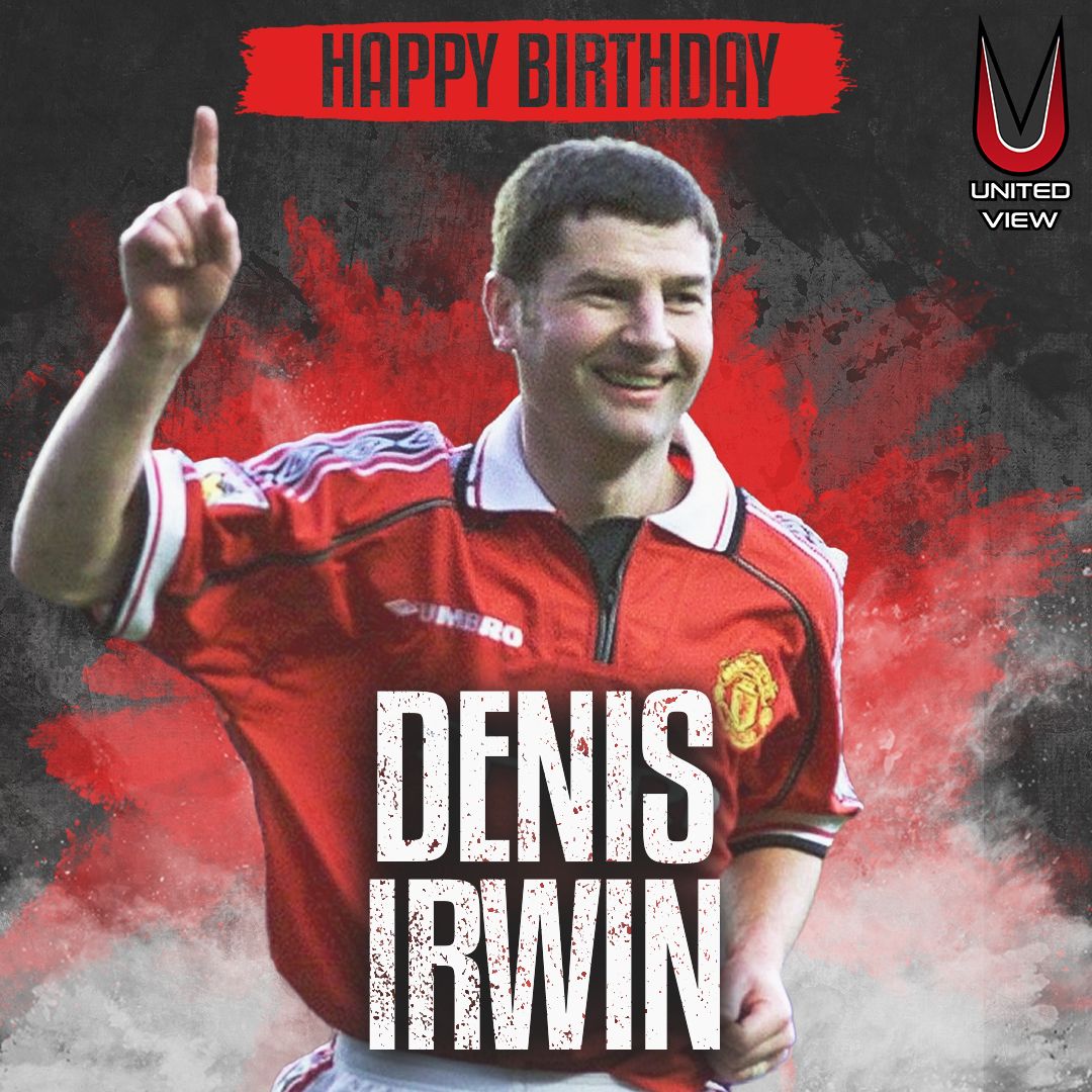 Happy birthday to Denis Irwin!

The former Manchester United left-back turns 56 years old today.  